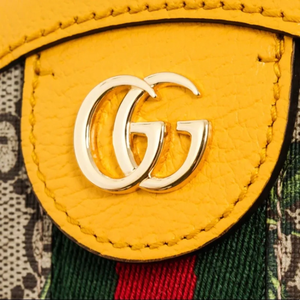 ***SOLD***Mini GG Supreme Flora Ophidia Round Crossbody Bag EUC - Picture 3 of 8